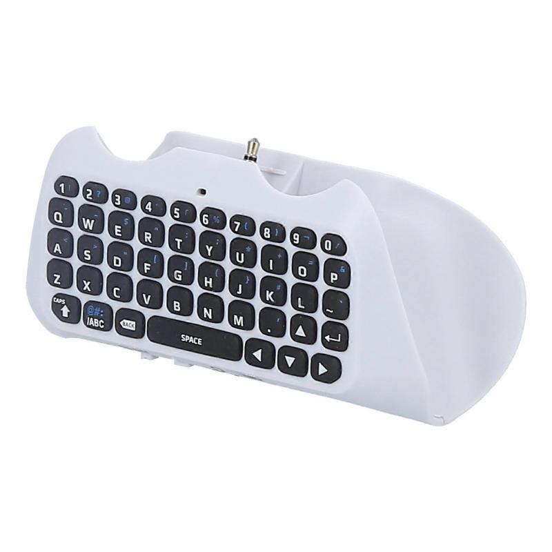 Game Controller External Keyboard Mini Wireless Keyboard with Speaker for Playstation 5 Controller