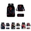 Backpack Three Piece Set Waterresistant Material Kids For
