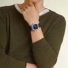 Casio Модный тренд 100 метров Водонепроницаемость Кварцевый механизм Ремешок из смолы Японские и корейские часы Унисекс Стиль Черный циферблат WS-1400H-1BVD