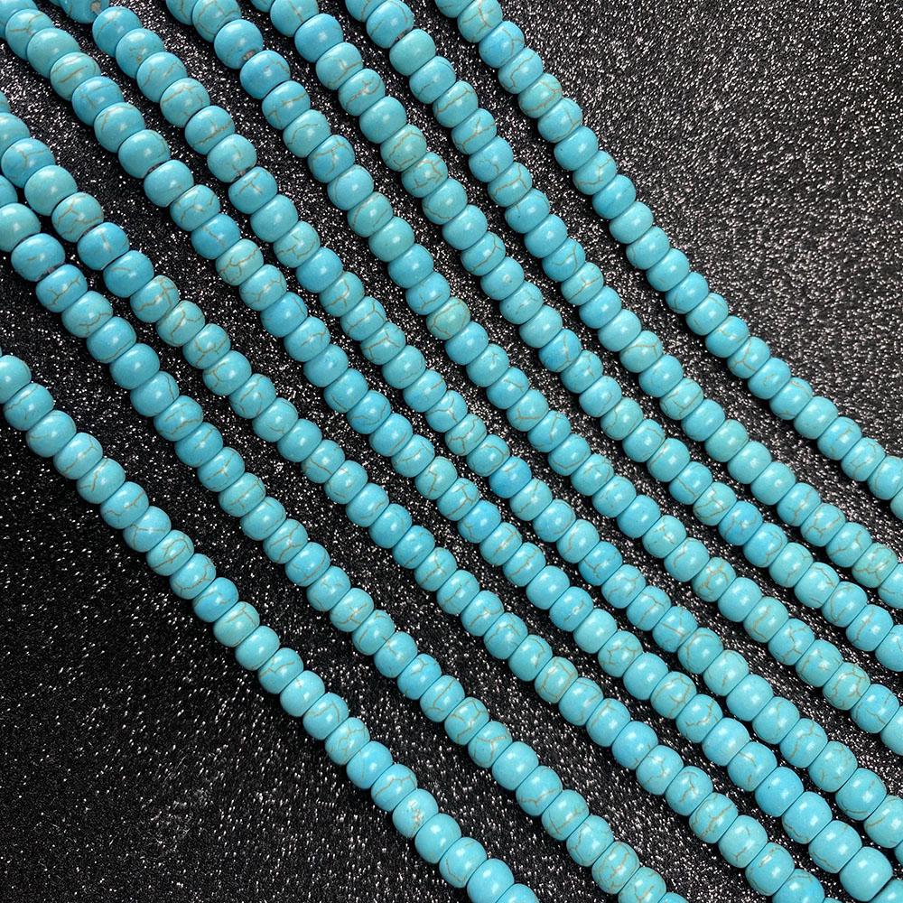 Бусины из бирюзы для создания украшений