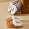 Platform Women Home Slippers Plush Warm Thick Bottom Slides Breathable Soft Non-slip Slippers Indoor Outdoor Men Casual Slippers