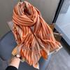 New Retro Fashion Imitation Cashmere Scarf For Women In Winter, Thickened And Warm Neck, Dual Purpose Shawl Exterior