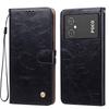 Винтажный чехол-бумажник с текстурой Crazy Horse из ПУ-кожи для Xiaomi POCO M5, M4 5G, с держателем для карт, подставкой, противоударный защитный чехол