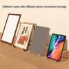 Metal Storage Rack Photo Frame Display Holder High Stability Triangular Design Not Easily Deformed Desk Storage Holder