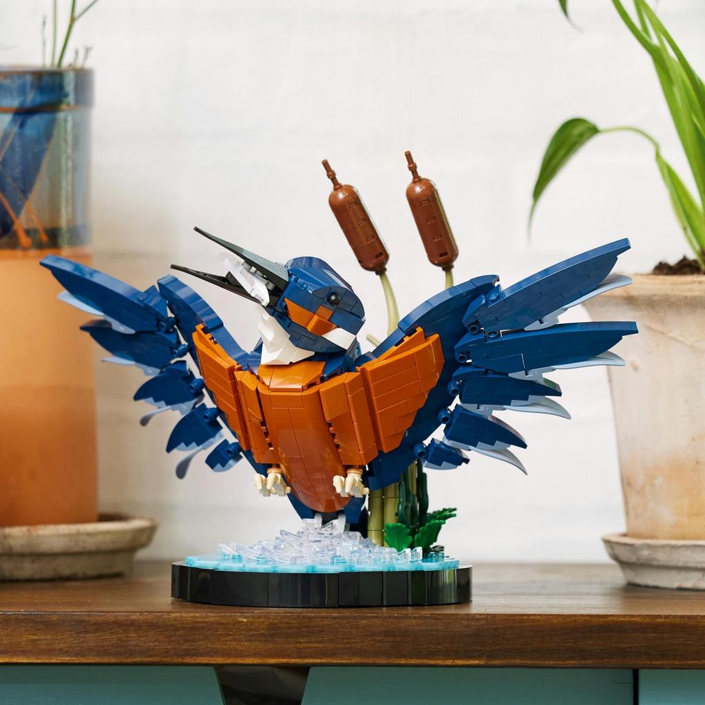 LEGO Icon Kingfisher Игрушка Подарок на День Рождения Блок Рождество Мужчины Женщины Интерьер Стильное Животное Существо 10331