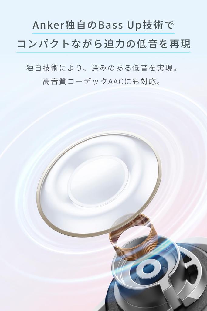 Anker Soundcore A30i беспроводной шум и черный (Блютуз 5,4) [Полностью наушники/Активное отключение/Многоточечное подключение/Маленькие и легкие]