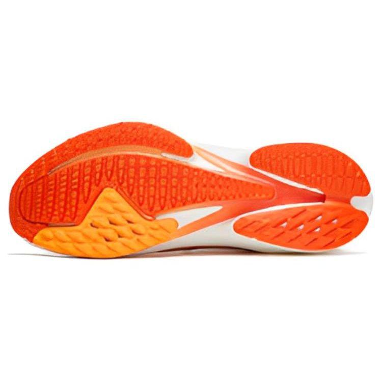 Anta Mach 3.0 Professional Racing Shock Absorption Durable Low-Top Running Shoes Men Running Shoes White Orange 112325583-16