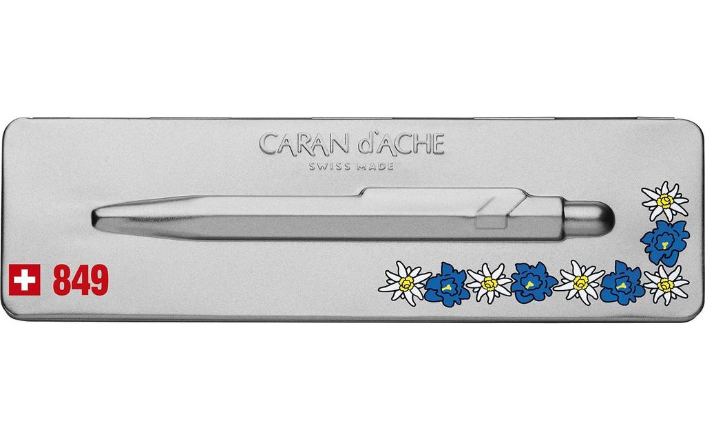 Шариковая ручка Caran 849 Pop Line Totally Swiss Edelweiss d'Ache NF0849-769