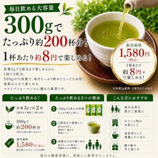 Shizuoka Ocha no Daisan Tea 2026 Harvest First Flush Used Deep Steamed Wholesaler Merchant Select Green 100g 3 Pack