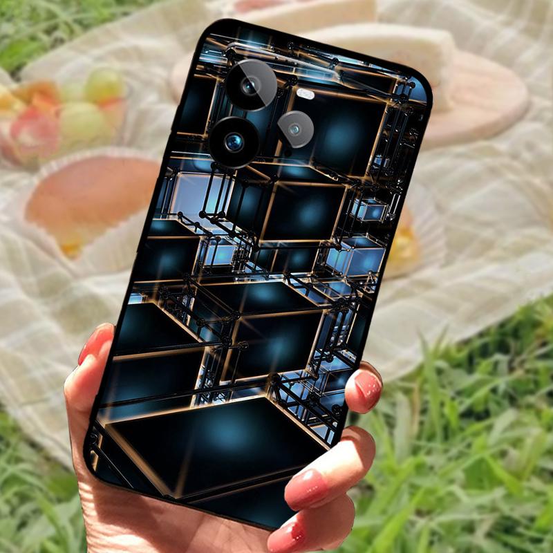 Чехол для Realme GT7 Pro Модный Цветной Печать ТПУ Силикон Мягкая Защитная Крышка Телефона Для Realme GT7 Pro Ударопрочный Задний Корпус Телефона