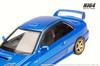 HJ64 1/64 Scale Subaru Impreza PURE SPORTS COUPE WRX type R STi Version V Limited (GC8) Sonic Blue Mica Finished Model HJ641079FBL