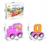 Red Educational Magnetic Train Learning Numbers Montessori Operations 31pcs
