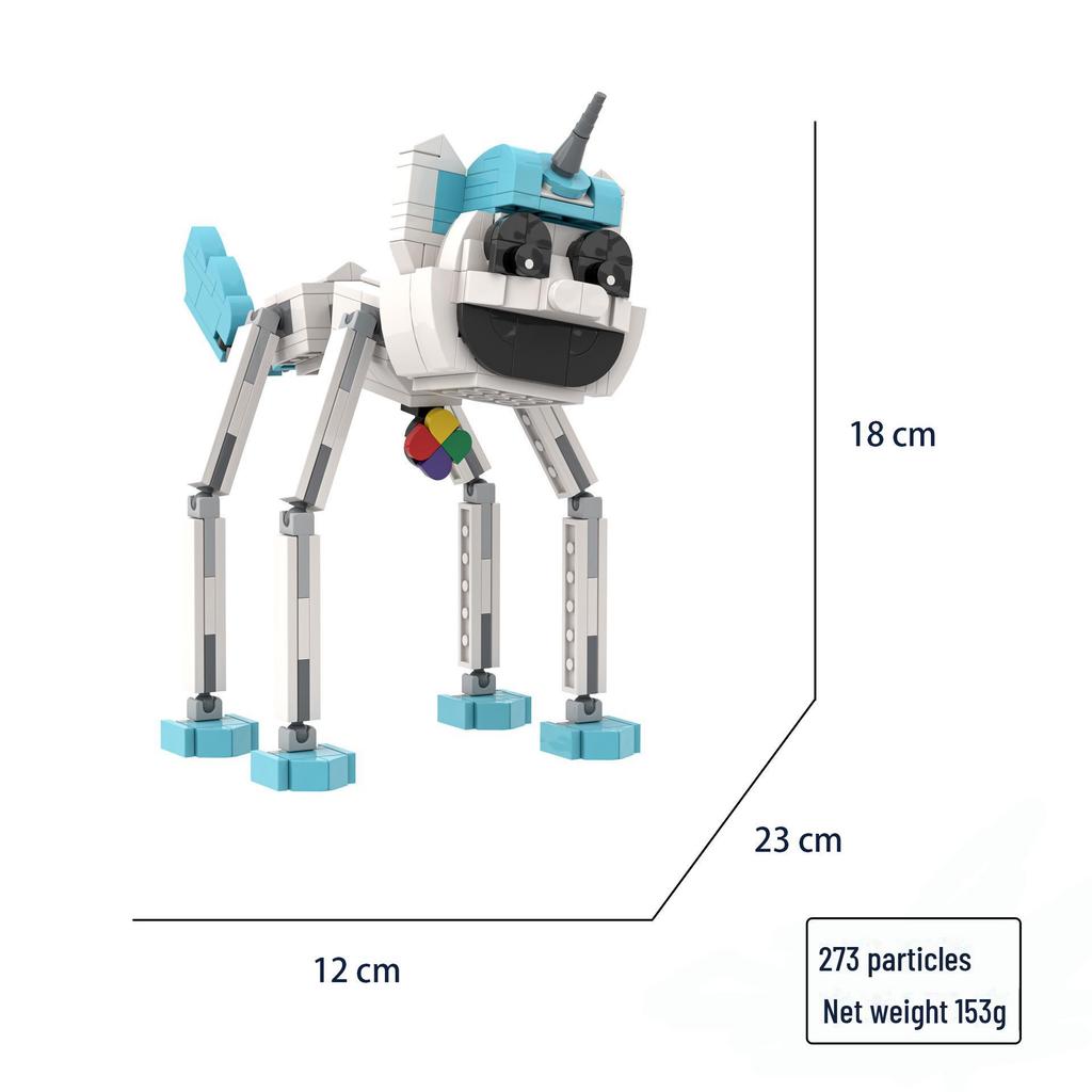 Poppy3 Улыбающиеся существа: Строительные блоки Sleepy Cat