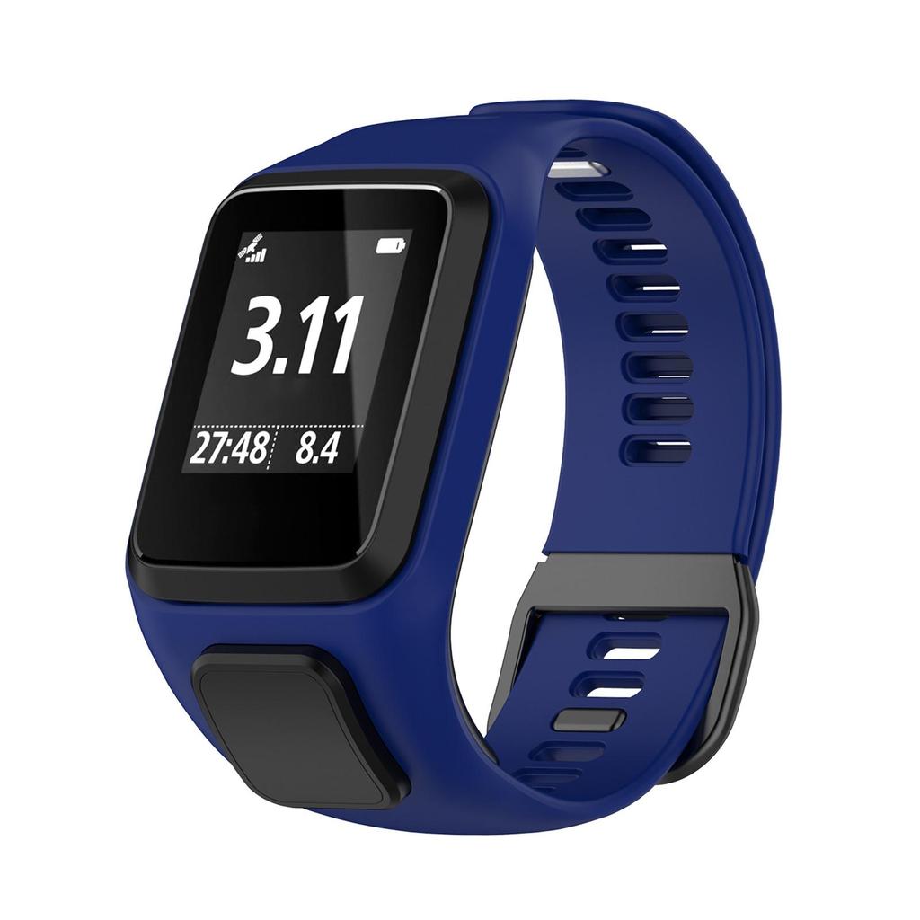 Совместимый с TomTom Smart Bracelet Strap Совместимый с Tom Tom Runner23 Spark Silicone