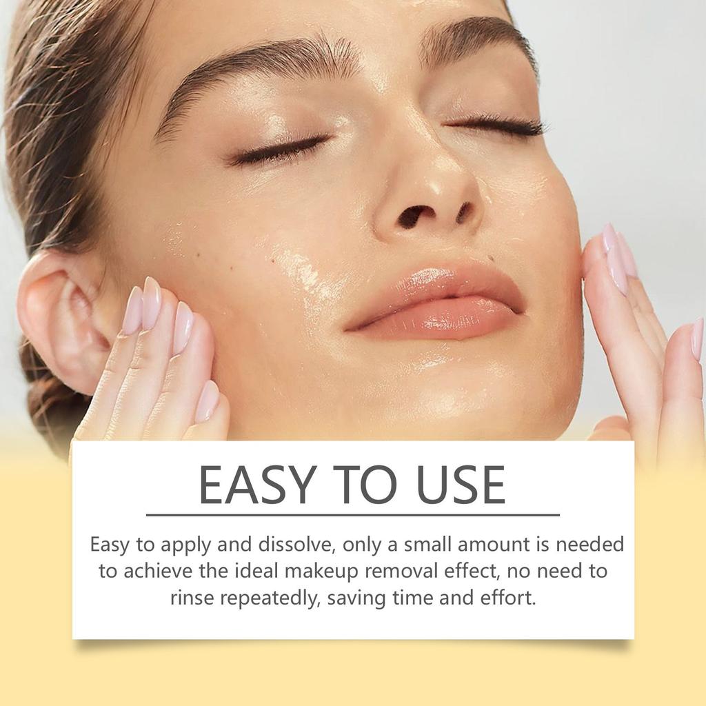 Makeup Remover Cream Cleansing Gel Deep Cleansing For Eyes And Lips Gentle And Non Irritating Makeup Remover 100ml