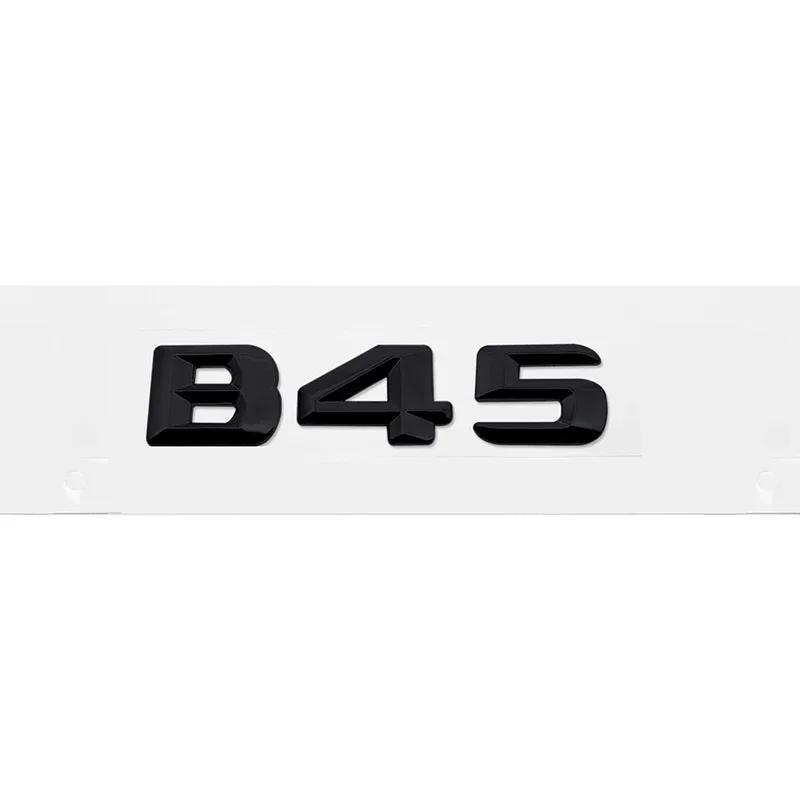 3D ABS Наклейка с буквой на задний багажник автомобиля для Mercedes Benz B Class B35 B45 B63 B180 B200 B220 B250 B260 B300 Декоративные Аксессуары