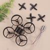 Jjrc H36 Eachine E010 Furibee F36 Diy Mini Rc Drone 65 мм колесная база рама комплект с пропеллерами 4 шт 615 моторы