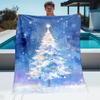 Dreamy Christmas Tree Flannel Blanket,sofa Blanket,office Nap Blanket,camping,picnicking,children's Room,bedroom,living Room