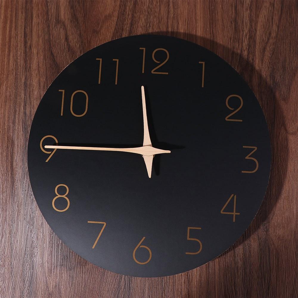 Non Ticking Silent Clock 10 Inch Digital Clock Creative Scale Clock  Home Decor