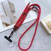 8mm Thick Phone Lanyard Adjustable Crossbody Rope Charm with Tether Tab,Total Length: 140cm