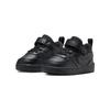 Nike Court Borough Low Recraft TD Тройные черные детские кроссовки DV5458-002