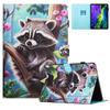For iPad mini,iPad Air,iPad 9.7,iPad Pro 11,iPad Pro Cute Animal and Landscape Pattern Design PU Leather Tablets Case