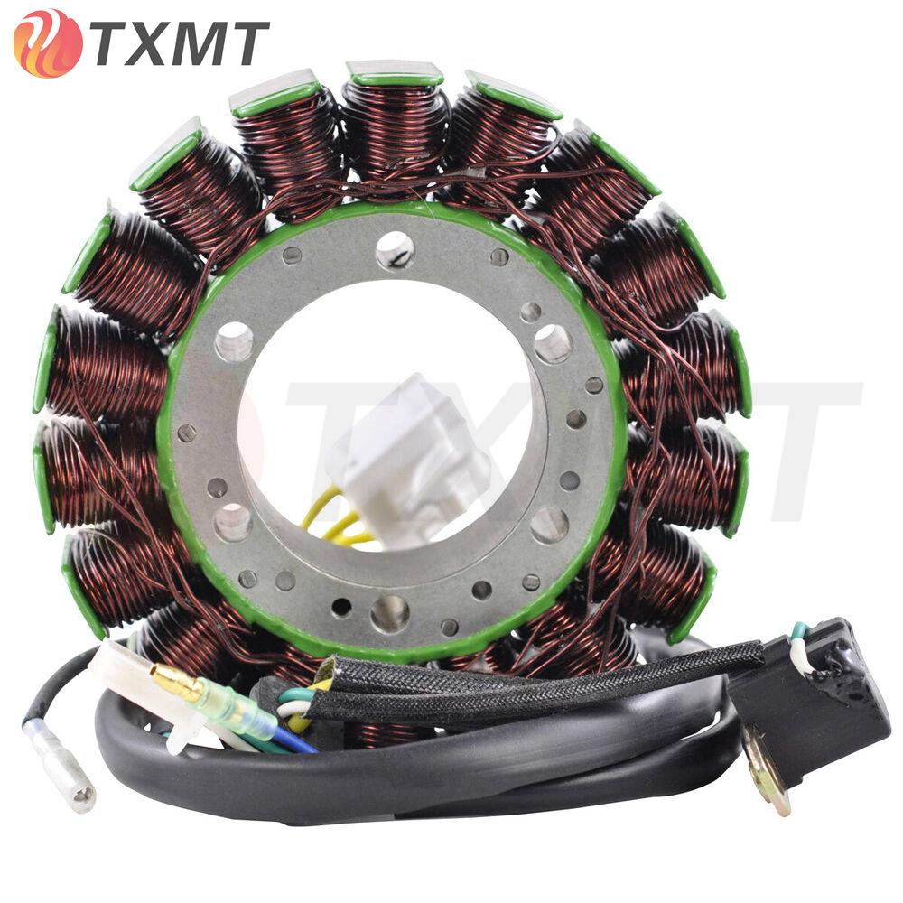 Генератор мотоцикла Honda VTX1300C/S, статор и катушка магнето.