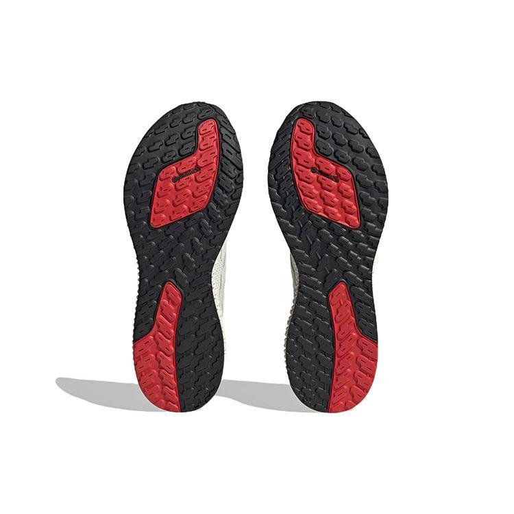 Adidas 4D FWD Удобные Трендовые Тканевые Нескользящие Износостойкие Низкие Кроссовки для Бега Унисекс Белые Красные IE4554
