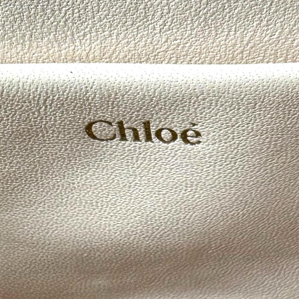 Chloe Bijoux Shoulder Bag beige Women used