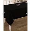 Черная скатерть Carefree Kdk на 8 персон