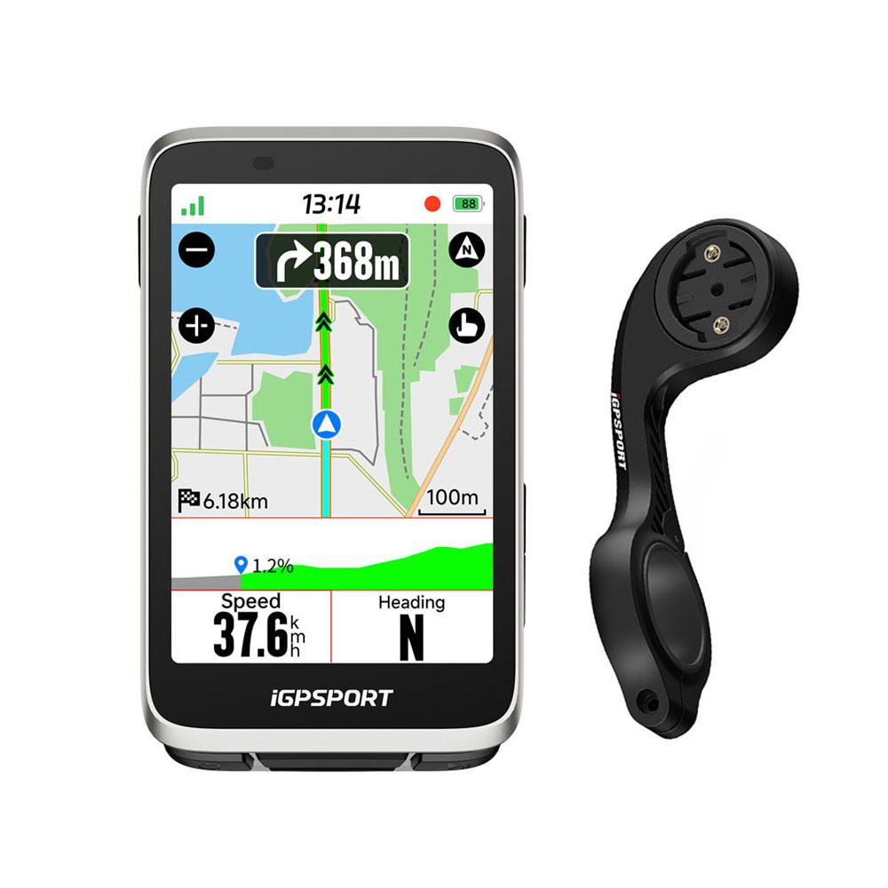 iGPSPORT BiNavi Touch-screen GPS Bike Computer Comprehensive Bike Navigator 35-Hour Battery Life Bicycle Accessories