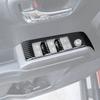 For Toyota Tacoma 2016- Carbon Fiber Interior Door Window Switch Cover Trim