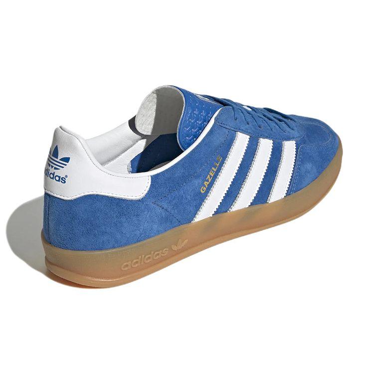 adidas Кроссовки унисекс Gazelle Indoor Blue Bird Gum Cloud-White H06260