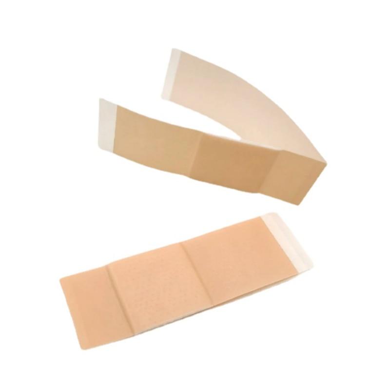 10 шт. пластырей для ран в форме длинной полоски, пластыри для кожи, дышащие повязки на раны, пластыри для оказания первой помощи, медицинские полоски