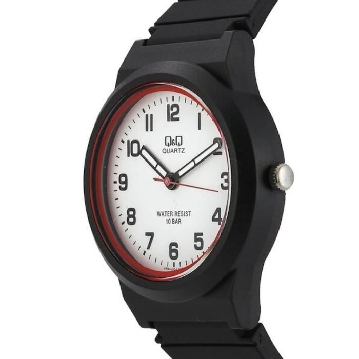 Montre - Q&amp;Q - VR94J004Y - Quartz - 35 mm - Résine Noir