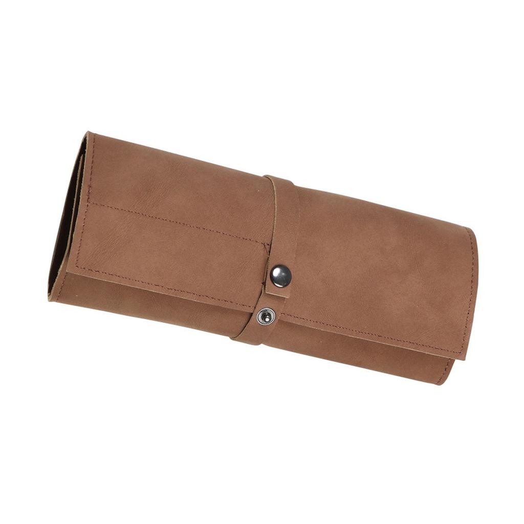 Sophisticated Watch Band Storage Bag Carrying Case for Watches Travel Case Watchband Organizers with Waxed Canvas Roll