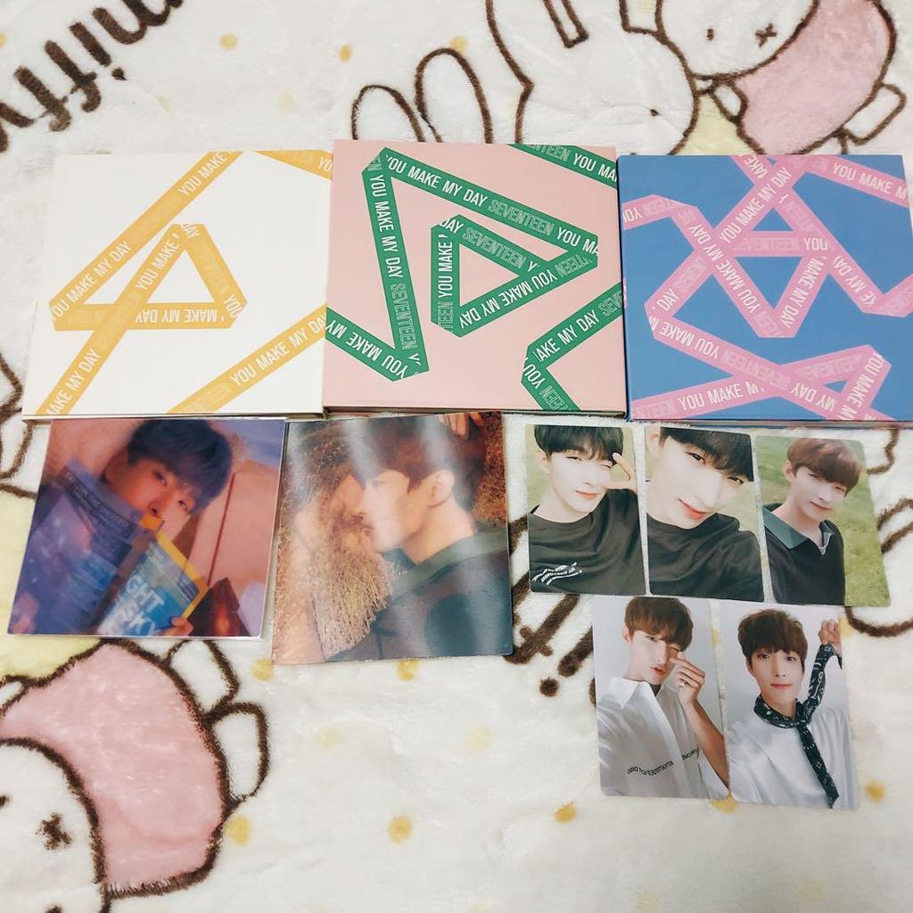 [USED] SEVENTEEN DVD.CD.Goods set