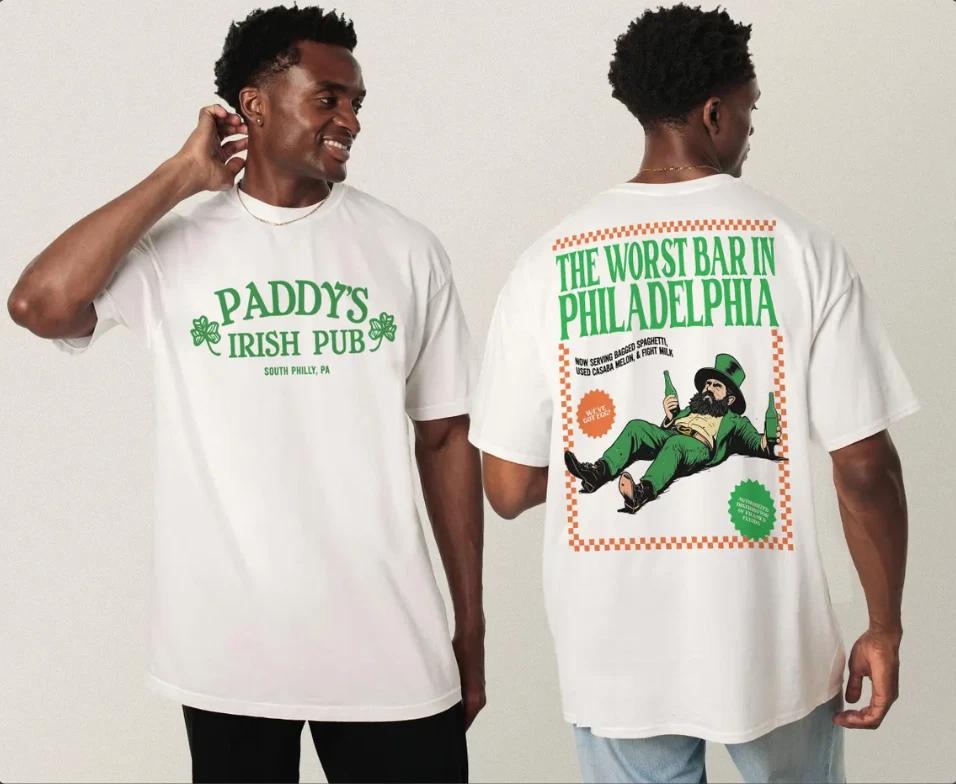 Paddys Irish Pub St. Patrick's Day T- Shirt, Funny Always TV Show Sunny Graphic T