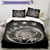 3pcs Duvet Cover Set (1*Duvet Cover + 2*Pillowcase, Without Core), Ajax Print Soft All‑Season Bedding Set, Home Bedroom Decor Gift