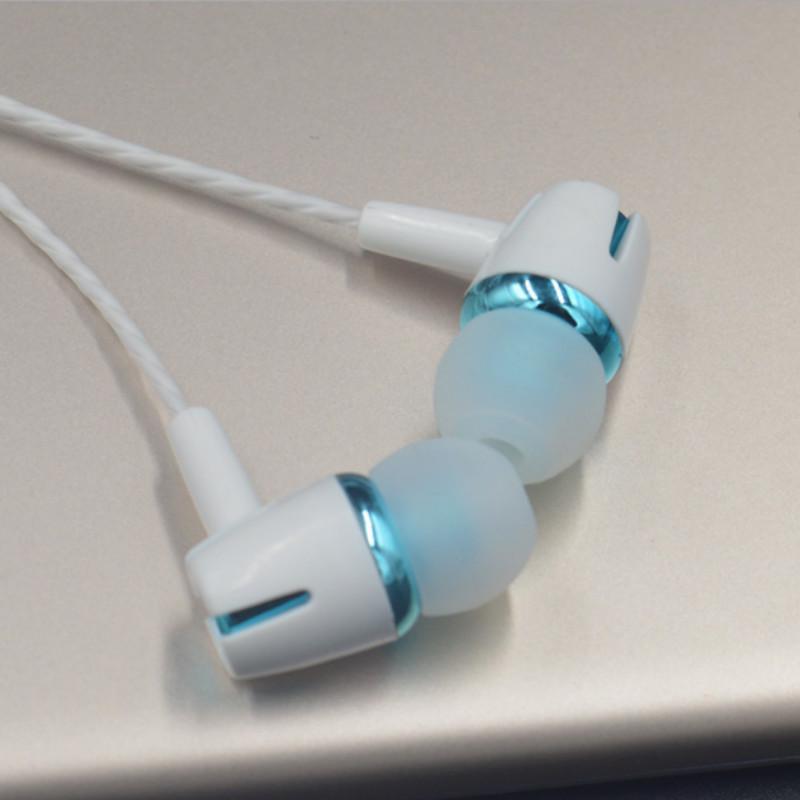 Универсальные наушники-вкладыши, модная шумозащищенная гарнитура для мобильного телефона с жемчужной линией