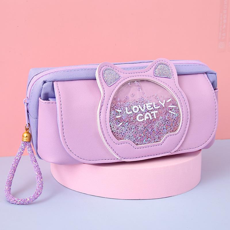 Kawaii пенал большой емкости многофункциональная коробка для ручек милая сумка для хранения ручек школьные канцелярские принадлежности