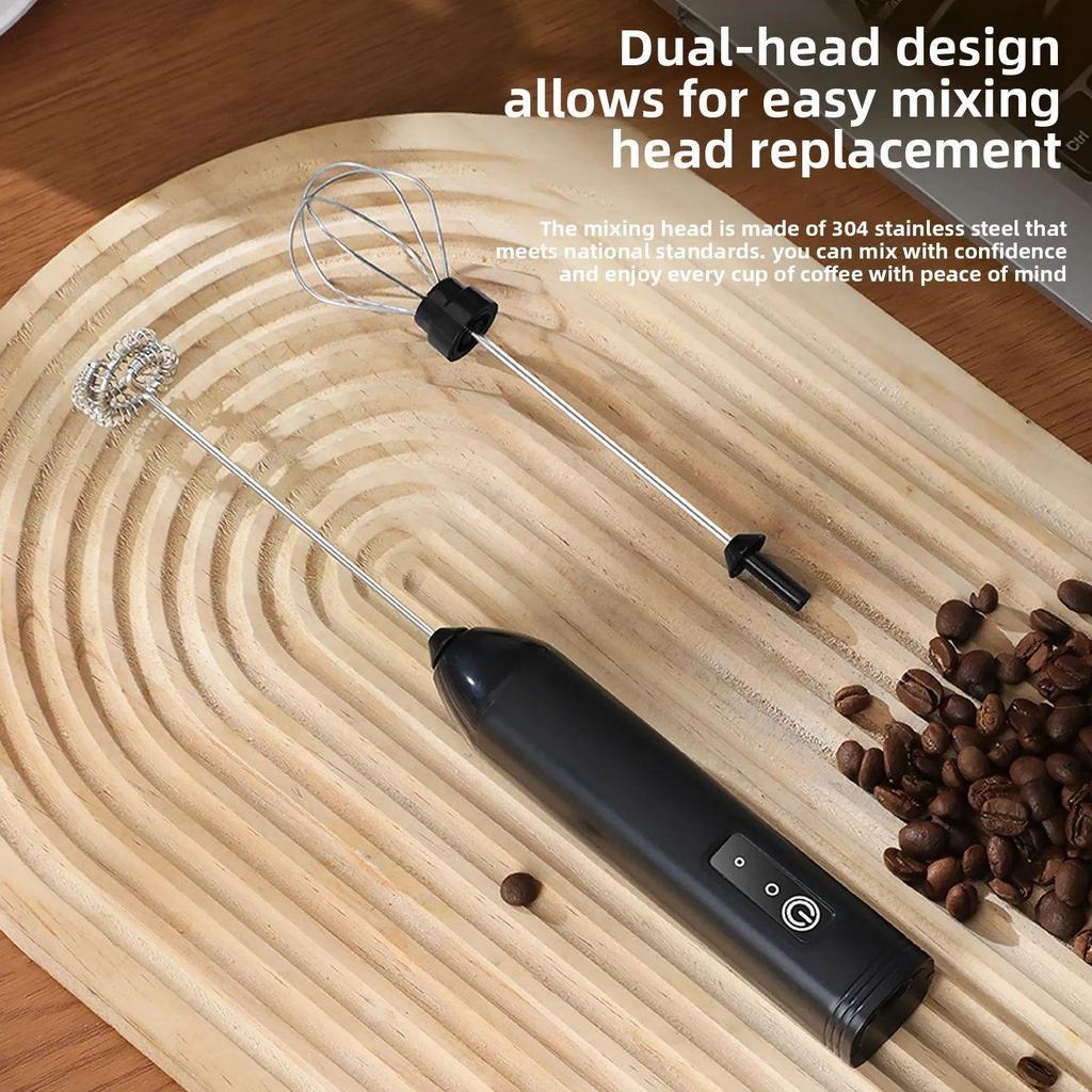 Беспроводной электрический вспениватель молока и взбиватель яиц USB