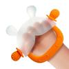 Игрушки-погремушки для детей 0-3 лет, изготовленные из нелипкого силикона, с грибковым силиконовым прорезывателем для зубов