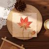 with Metal Chain Pendant Metal Leaf Bookmark Leaf Shape Stationery Supplies Maple Leaf Bookmark Reading Gift