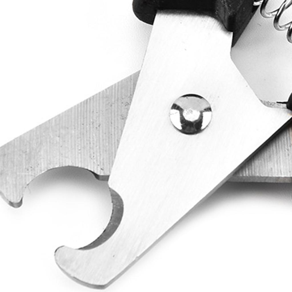 Круглый наконечник Кошка Собаки Кусачки для ногтей Профессиональные триммеры для когтей домашних животных с противоскользящей ручкой Инструмент для ухода за домашними животными