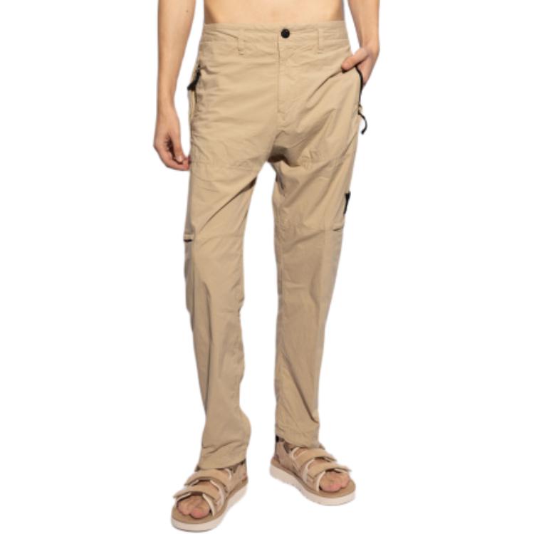 Stone Island Compass-badge tapered trousers 801532403-V0095