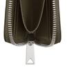 Bottega Veneta Intrecciato Embossed Pattern Design Zipper Wallet Men Wallet Pine 817741V0AQ13227