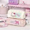 Пенал с дизайном Cinnamoroll и Melody, большой вместимости, для девочек и студентов