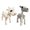 Cow Horse Spooky Skeleton Halloween Reusable Outdoor House Haunted Props Ornment Graveyard Deco P6Y9