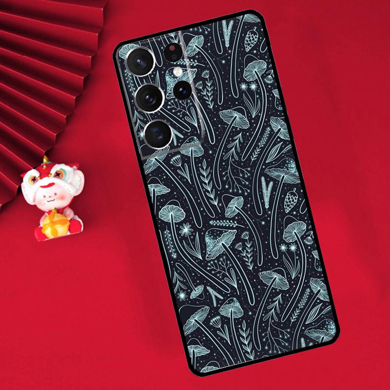 Mushroom Forest Case For Samsung Galaxy S25 S26 Ultra S22 S23 S24 Ultra S20 S21 Plus S10 S25 FE Cover Funda